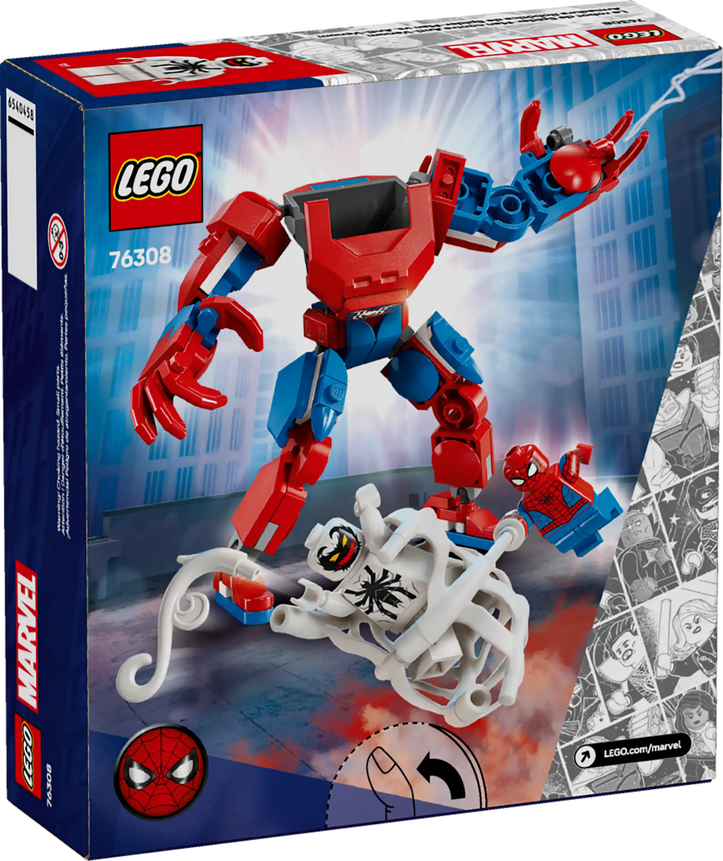 Lego Marvel Spider-Man Mech vs. Anti-Venom 76308