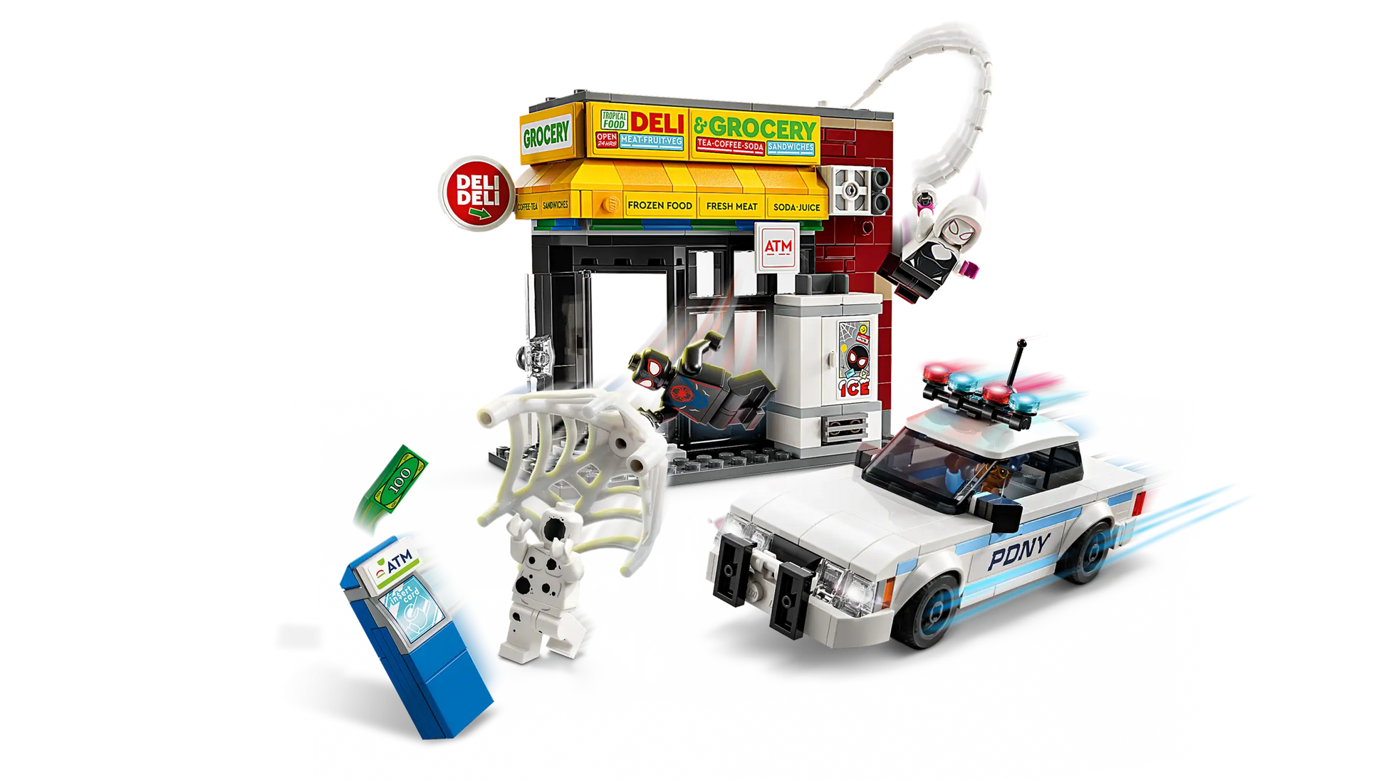 Lego Marvel Spider-Verse: Miles Morales vs. The Spot 76311