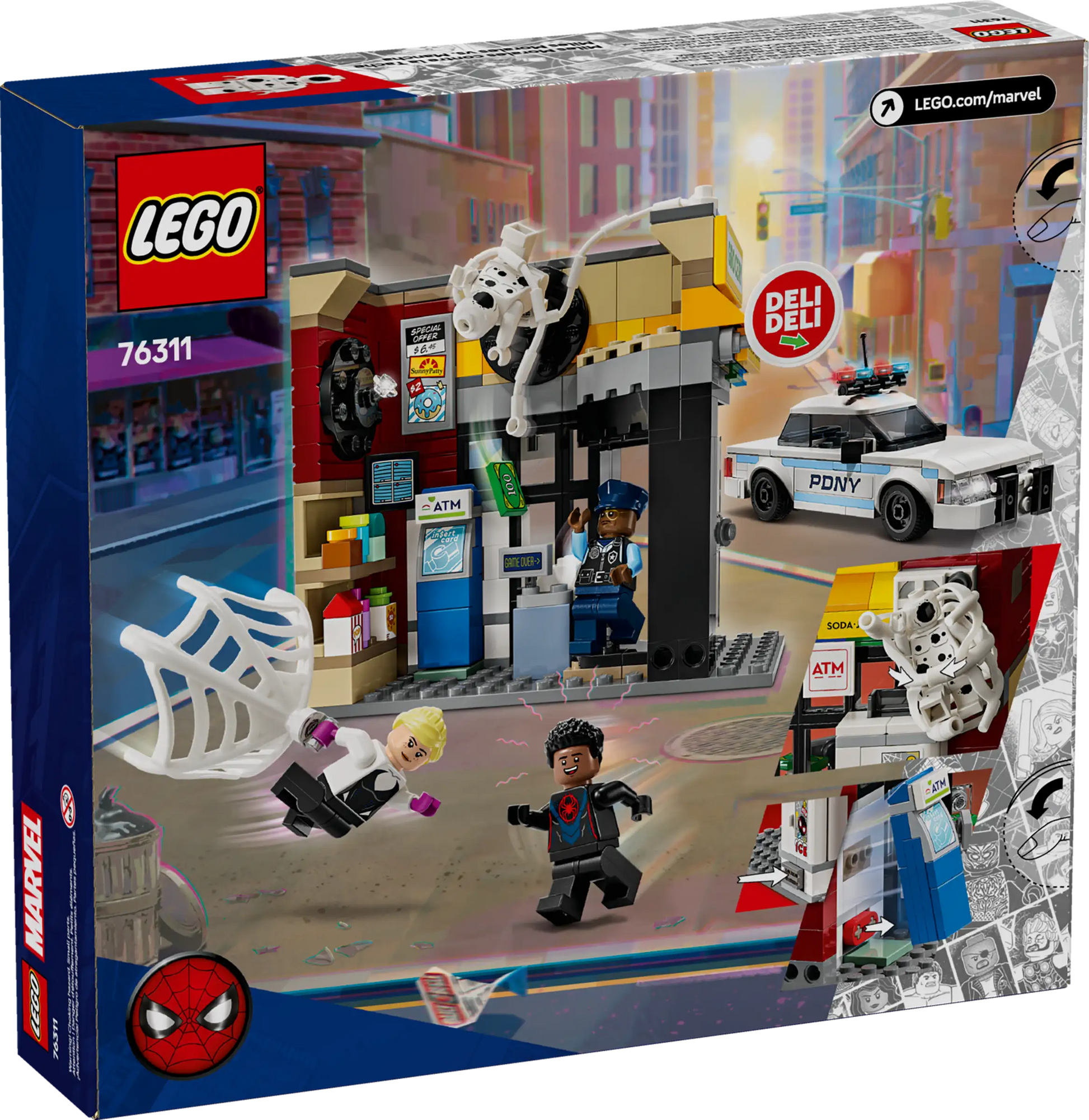 Lego Marvel Spider-Verse: Miles Morales vs. The Spot 76311