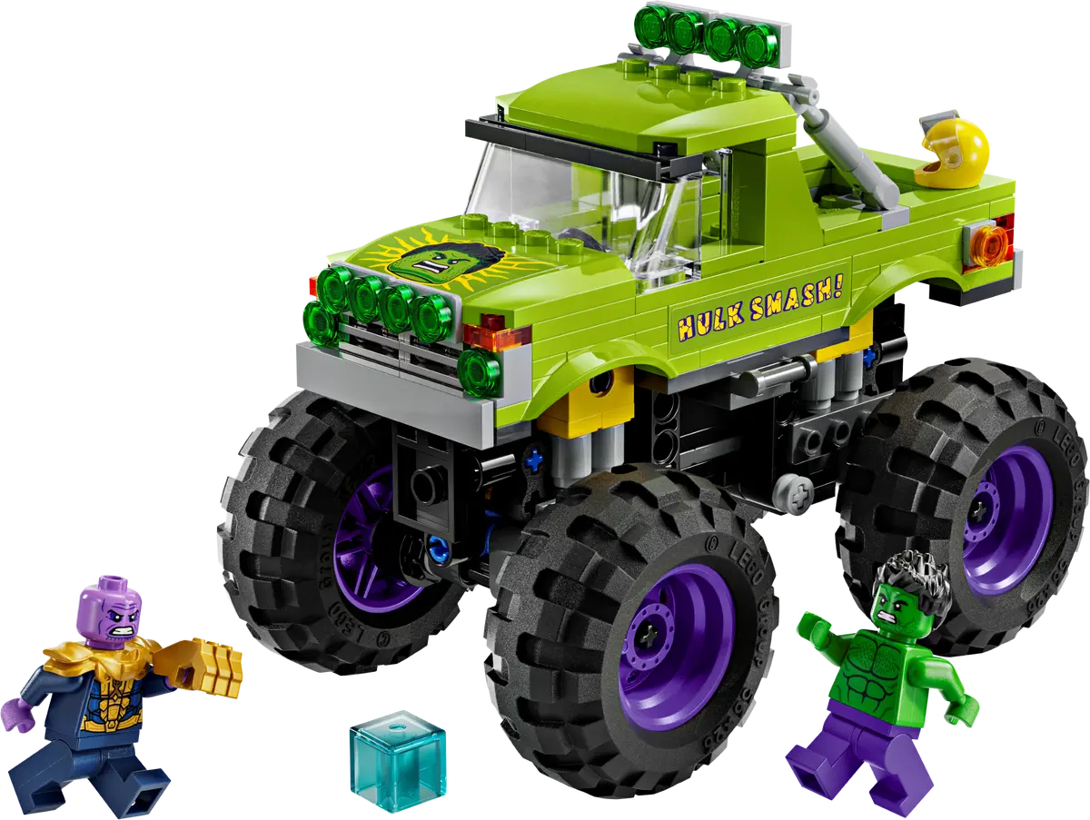 Lego MARVEL The Hulk Truck vs. Thanos 76312