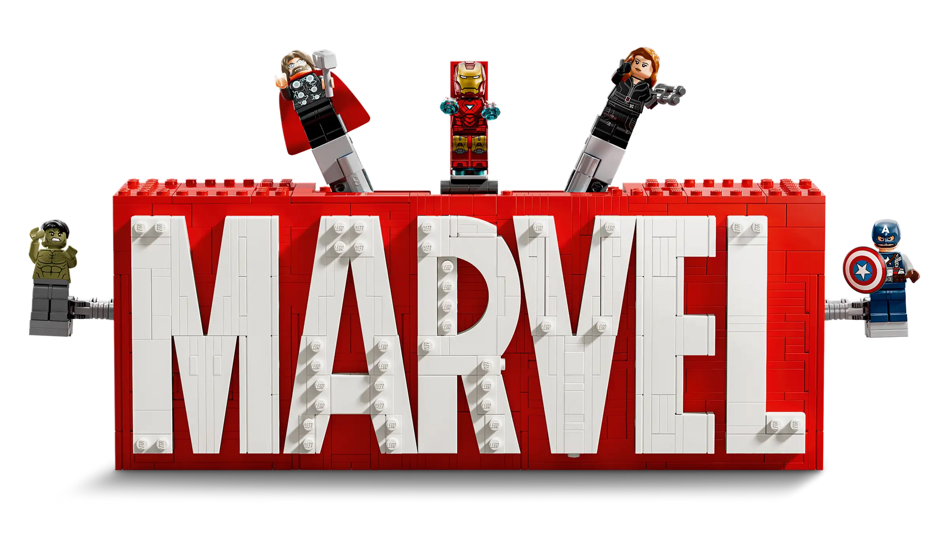 Lego MARVEL Logo & Minifigures 76313