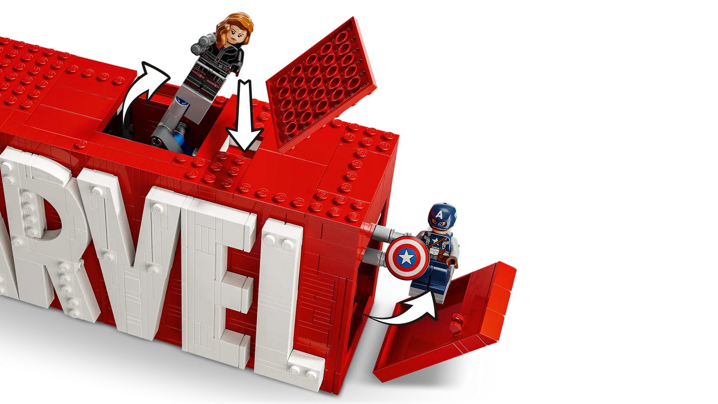 Lego MARVEL Logo & Minifigures 76313