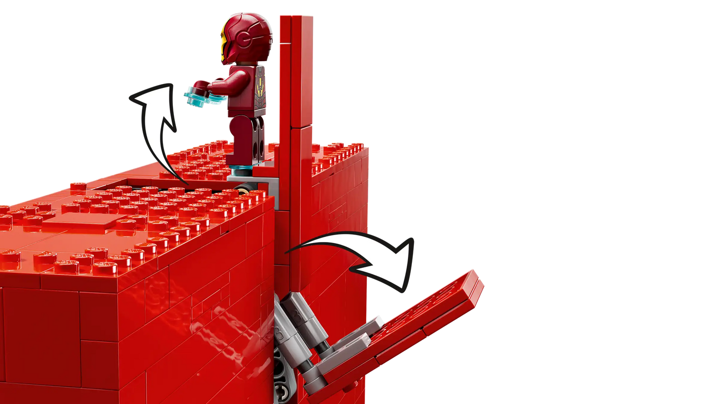 Lego MARVEL Logo & Minifigures 76313