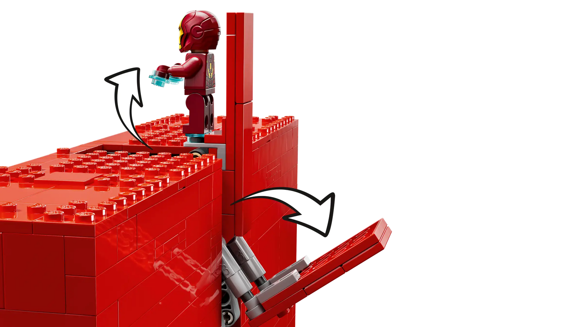 Lego MARVEL Logo & Minifigures 76313