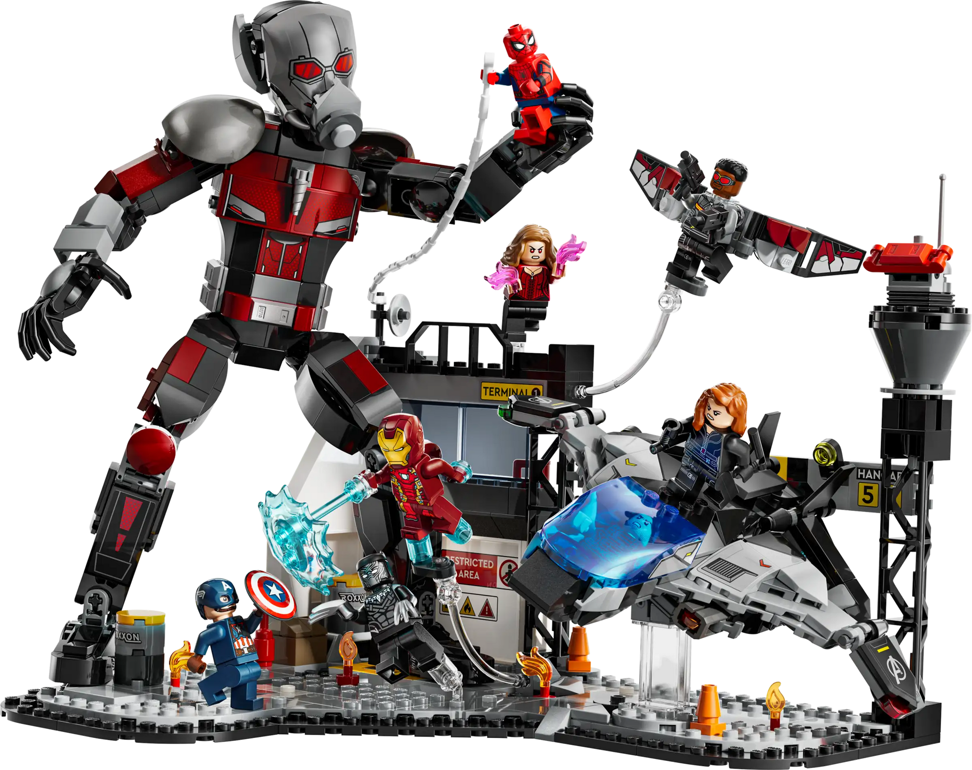 Lego Marvel Captain America: Civil War Action Battle 76314
