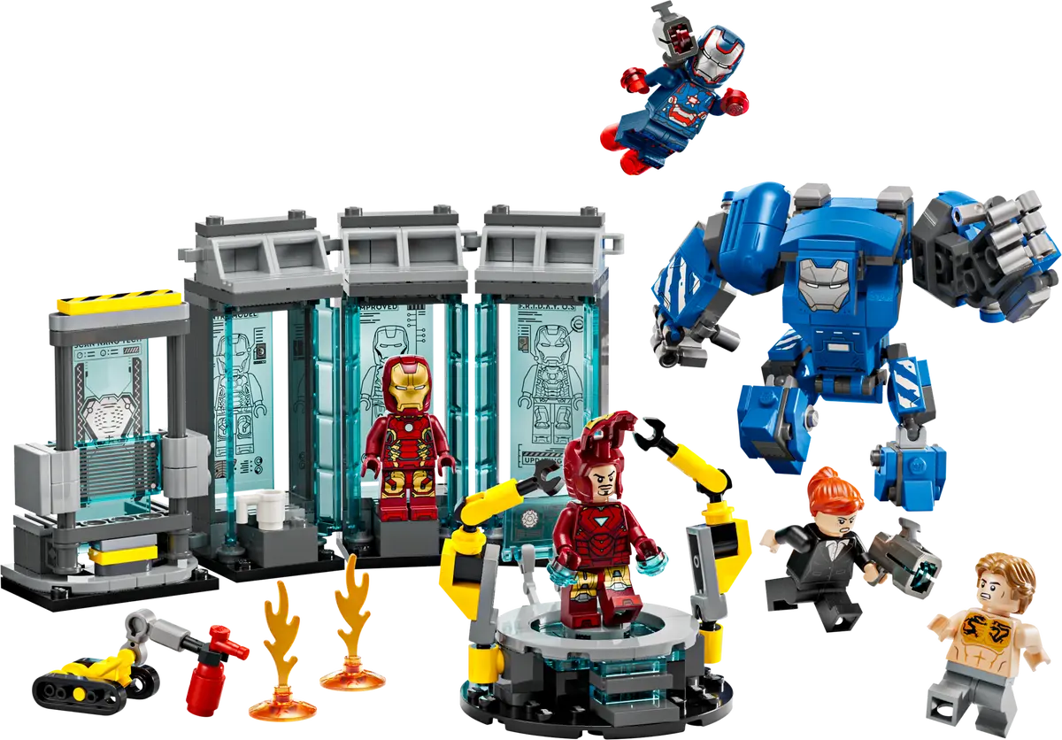 Lego MARVEL Iron Man's Laboratory: Hall of Armor 76315