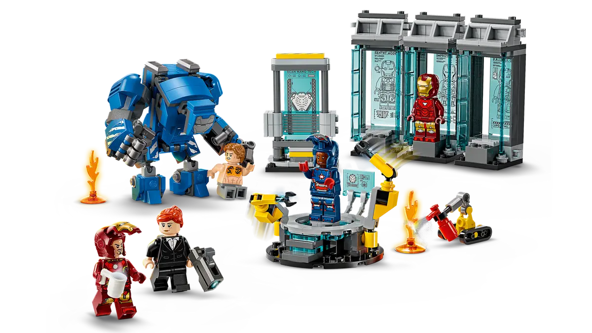 Lego MARVEL Iron Man's Laboratory: Hall of Armor 76315