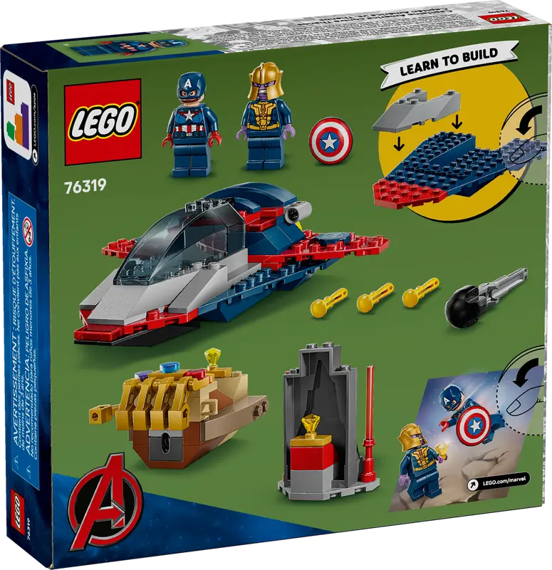 Lego Captain America vs. Thanos SH Marvel 
