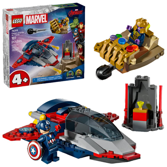 Lego Captain America vs. Thanos SH Marvel 