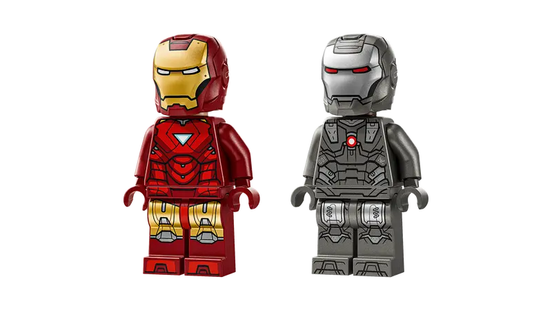 Lego Iron Man & War Machine vs. Hammer Drones SH Marvel 