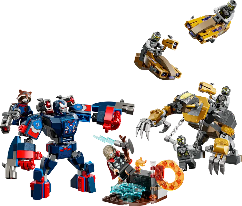 Lego Avengers: Endgame Thor vs. Chitauri SH Marvel 