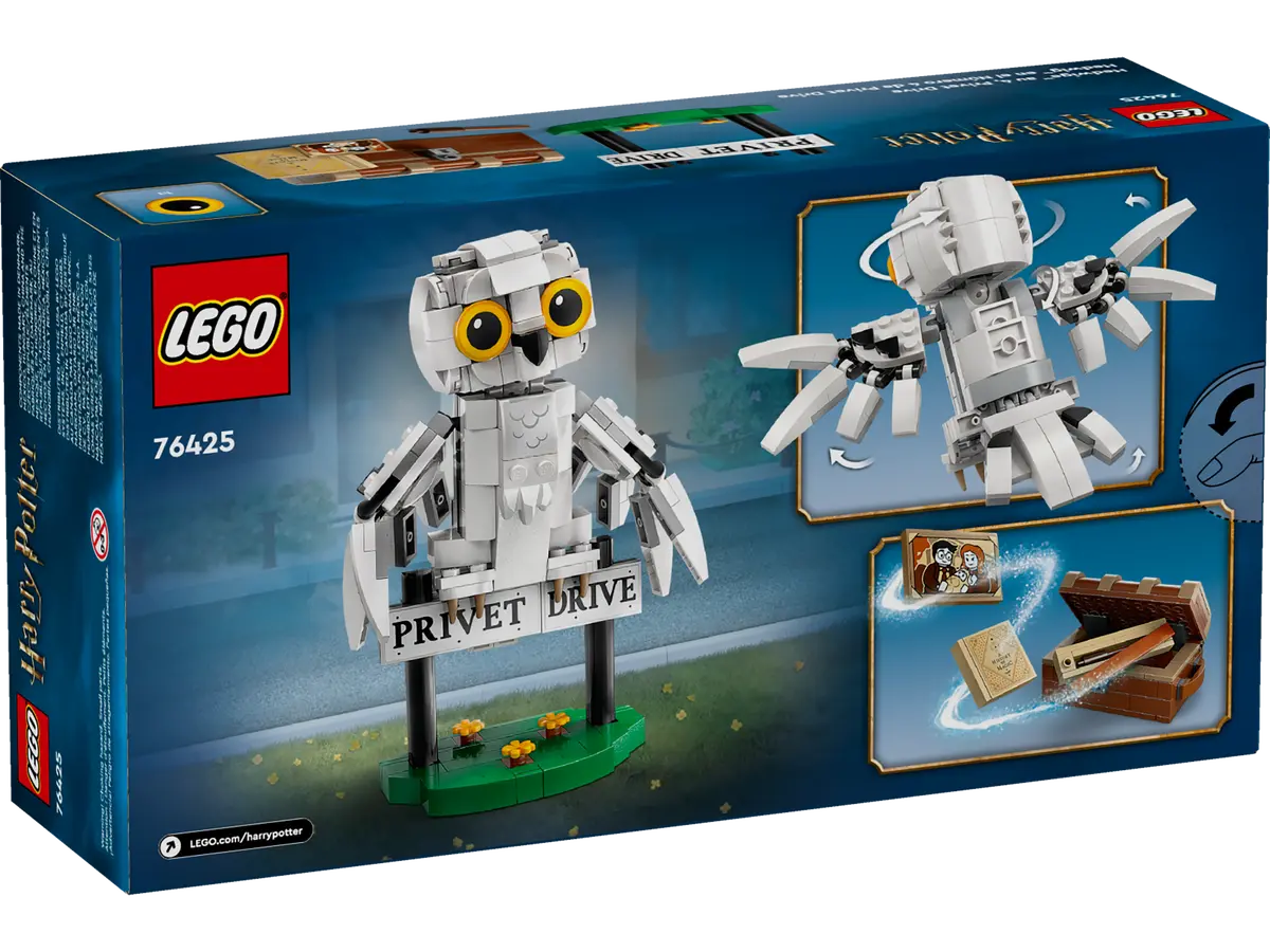 Lego Harry Potter Hedwig at 4 Privet Drive 76425