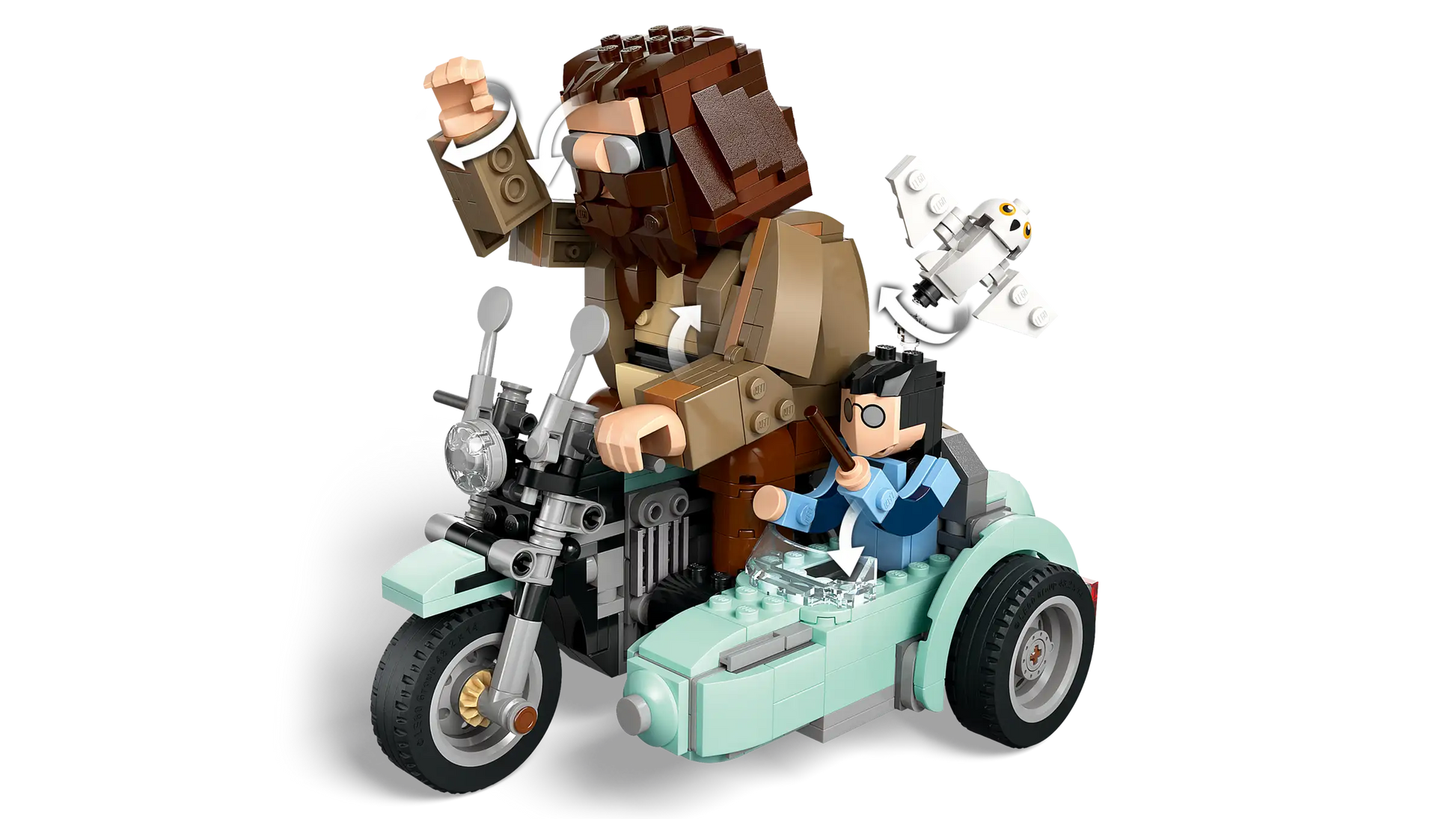 Lego Harry Potter Hagrid & Harry's Motorcycle Ride 76443