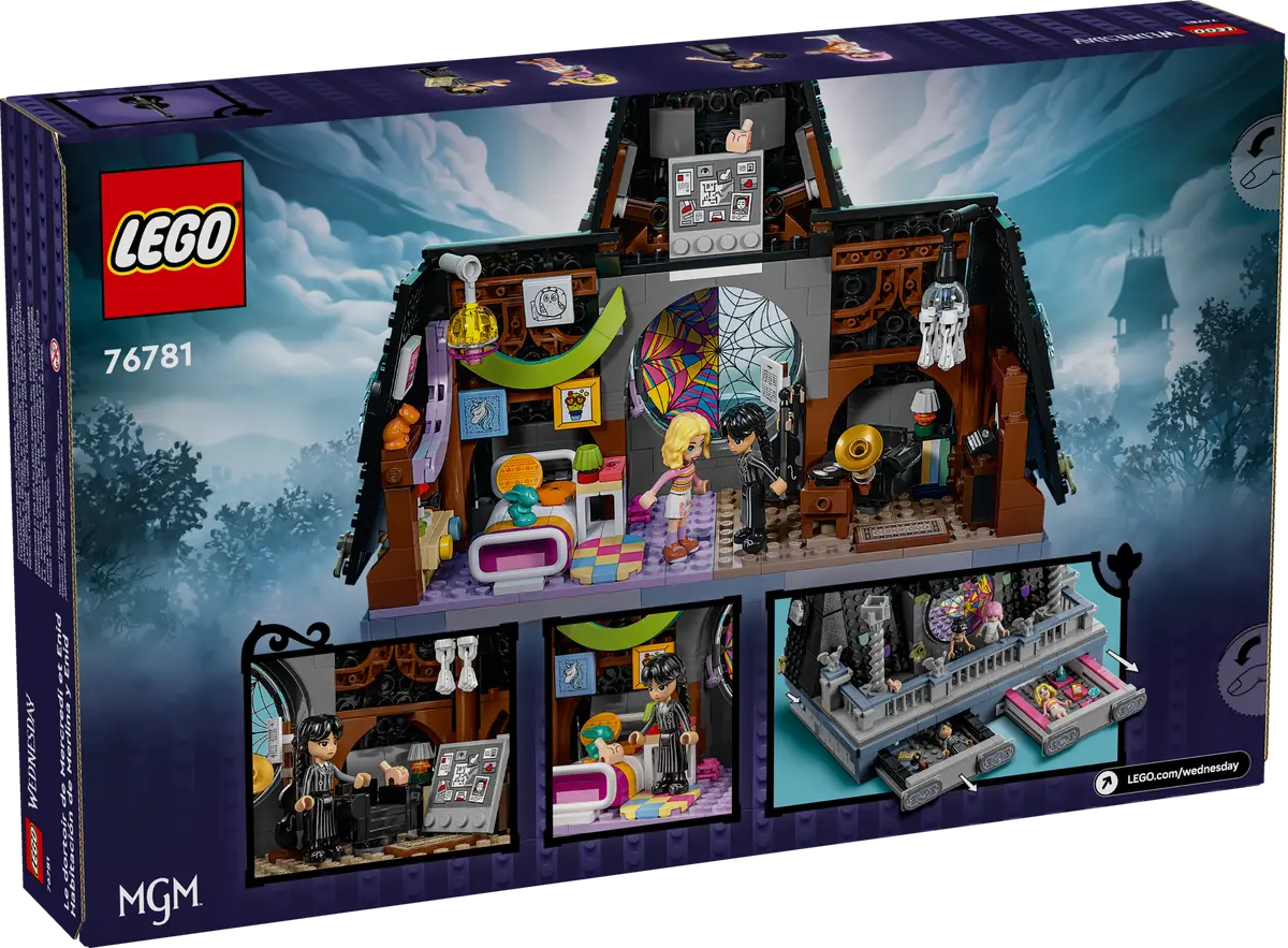 LEGO Wednesday & Enid's Dorm Room 76781
