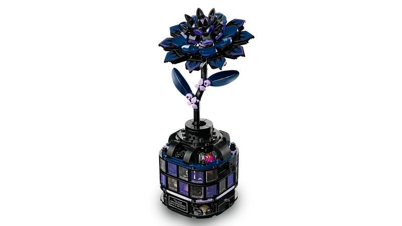 Lego Black Dahlia Flower Wednesday