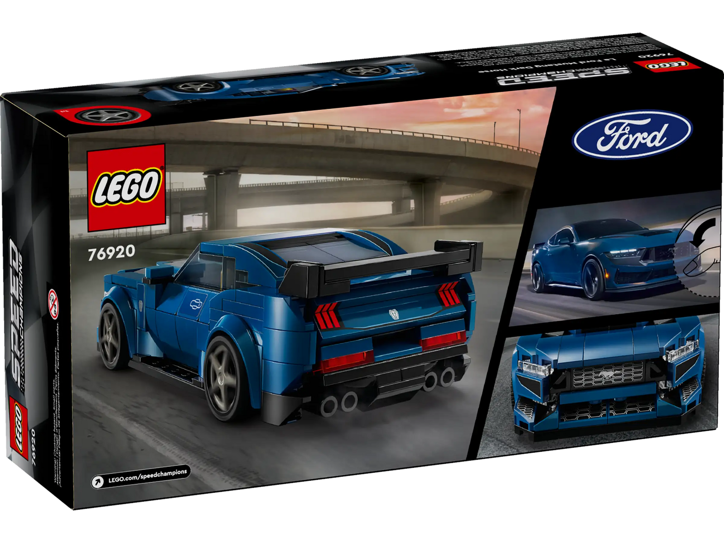 Lego Speed Champions Ford Mustang Dark Horse Sports Car 76920