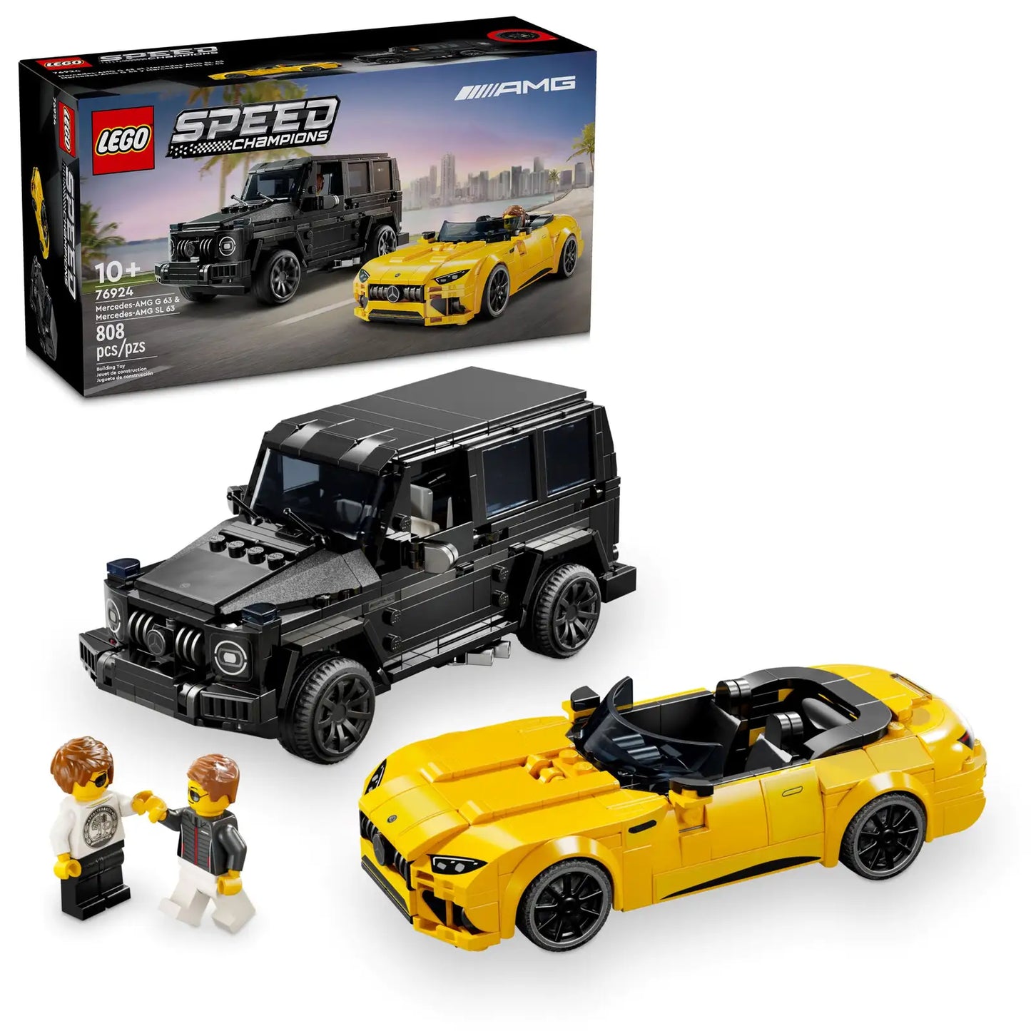 Lego Speed Champions Mercedes-AMG G 63 & Mercedes-AMG SL 63 76924