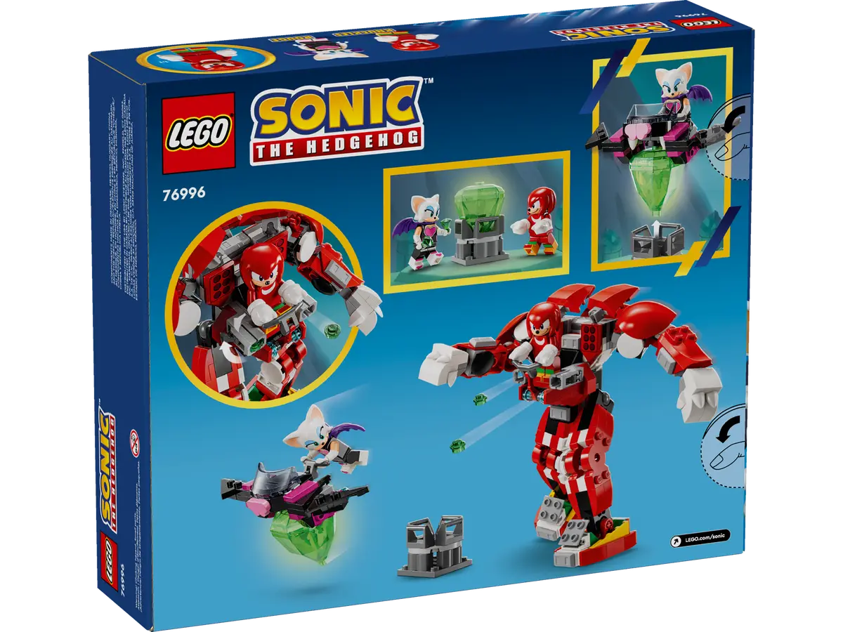 Lego Sonic the Hedgehog Knuckles Guardian Mech 76996 – Sam Turner & Sons