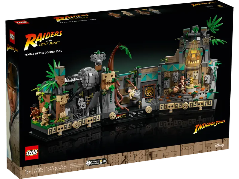 Lego Indiana Jones Temple of the Golden Idol 77015