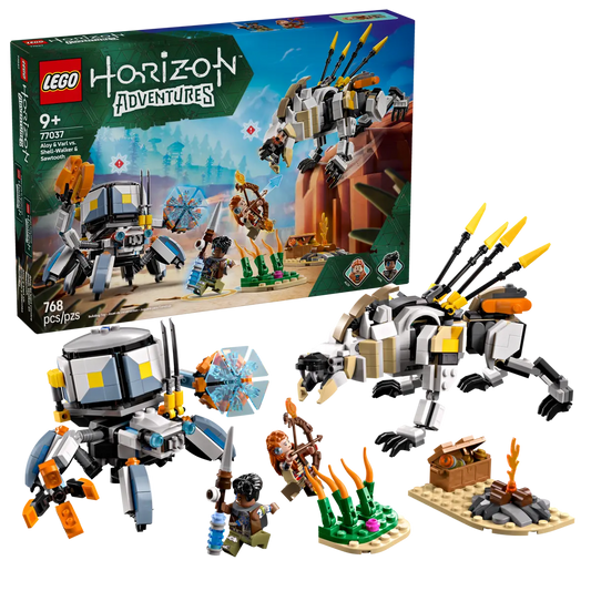 Lego Horizon Adventures Aloy & Varl vs. Shell-Walker & Sawtooth 77037