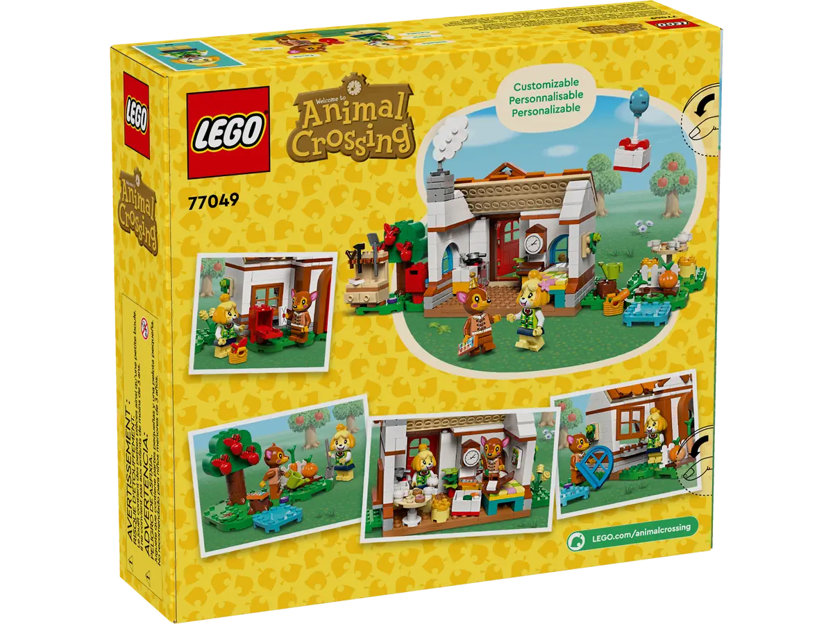 Lego Animal Crossing Isabelle's House Visit 77049