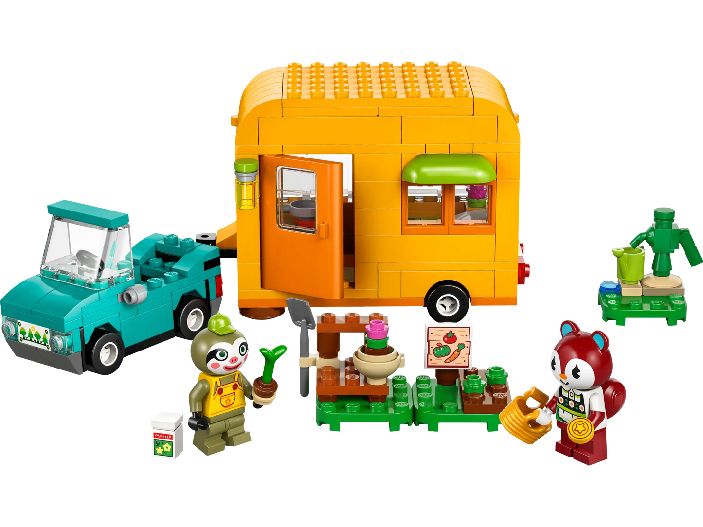 Lego Animal Crossing Leif's Caravan & Garden Shop 77054
