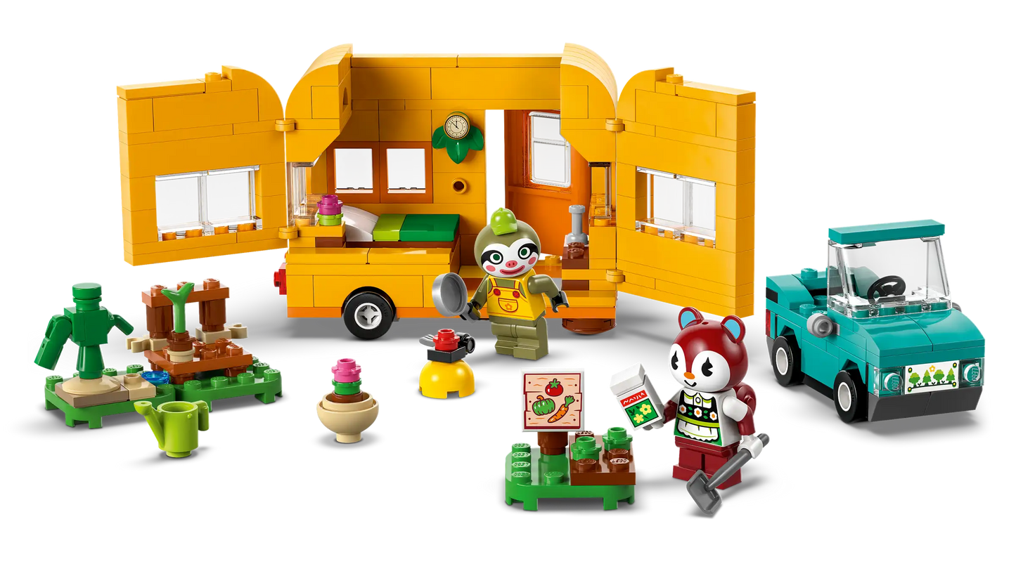 Lego Animal Crossing Leif's Caravan & Garden Shop 77054