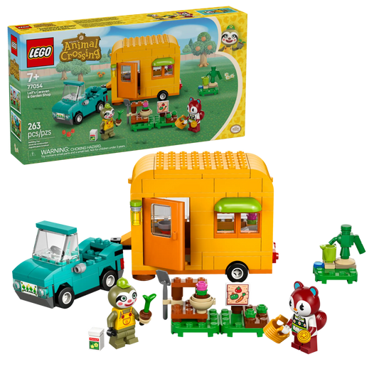 Lego Animal Crossing Leif's Caravan & Garden Shop 77054