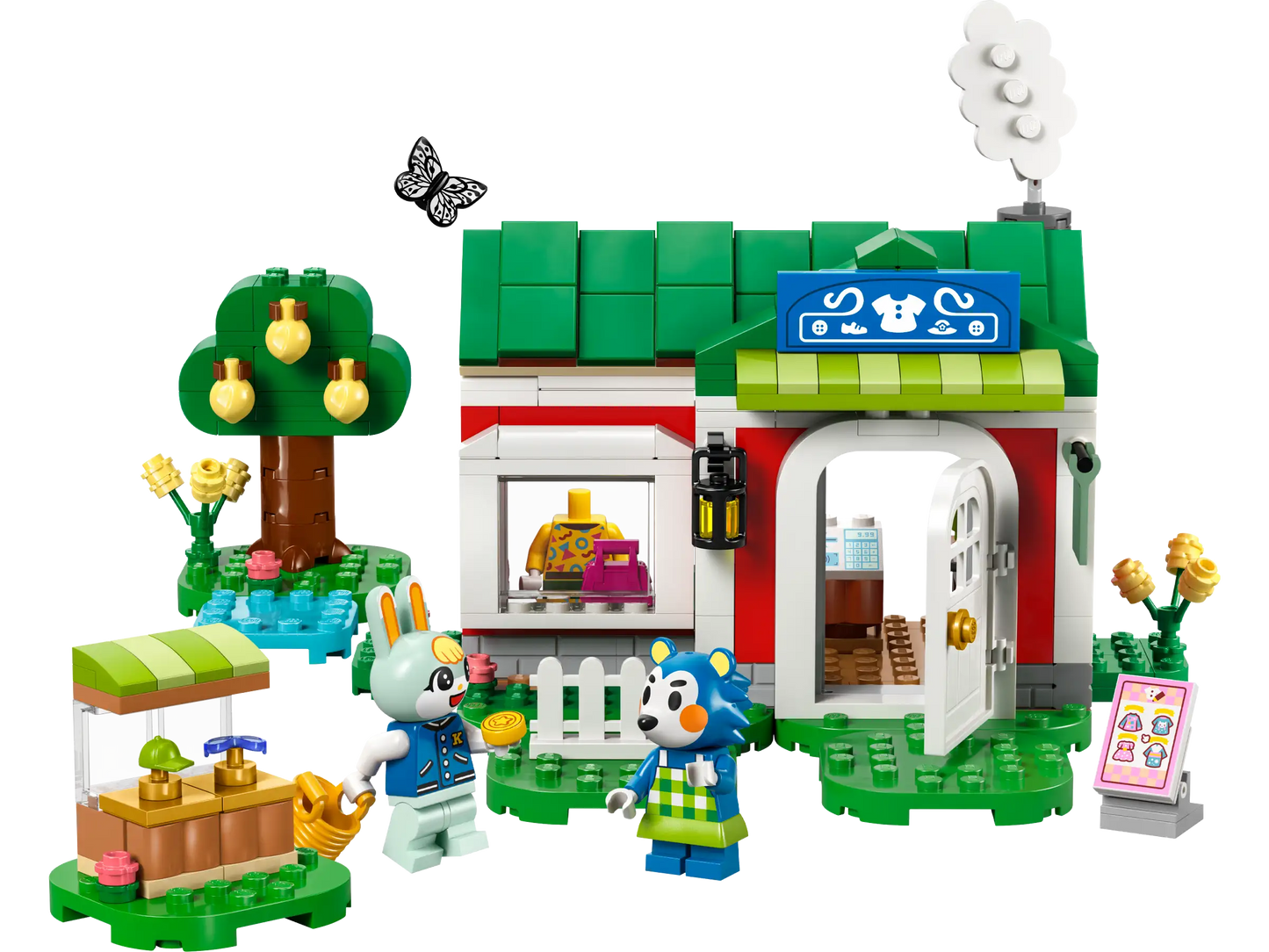 Lego Animal Crossing Able Sisters Clothing Shop 77055