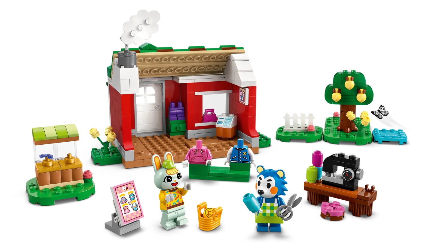 Lego Animal Crossing Able Sisters Clothing Shop 77055