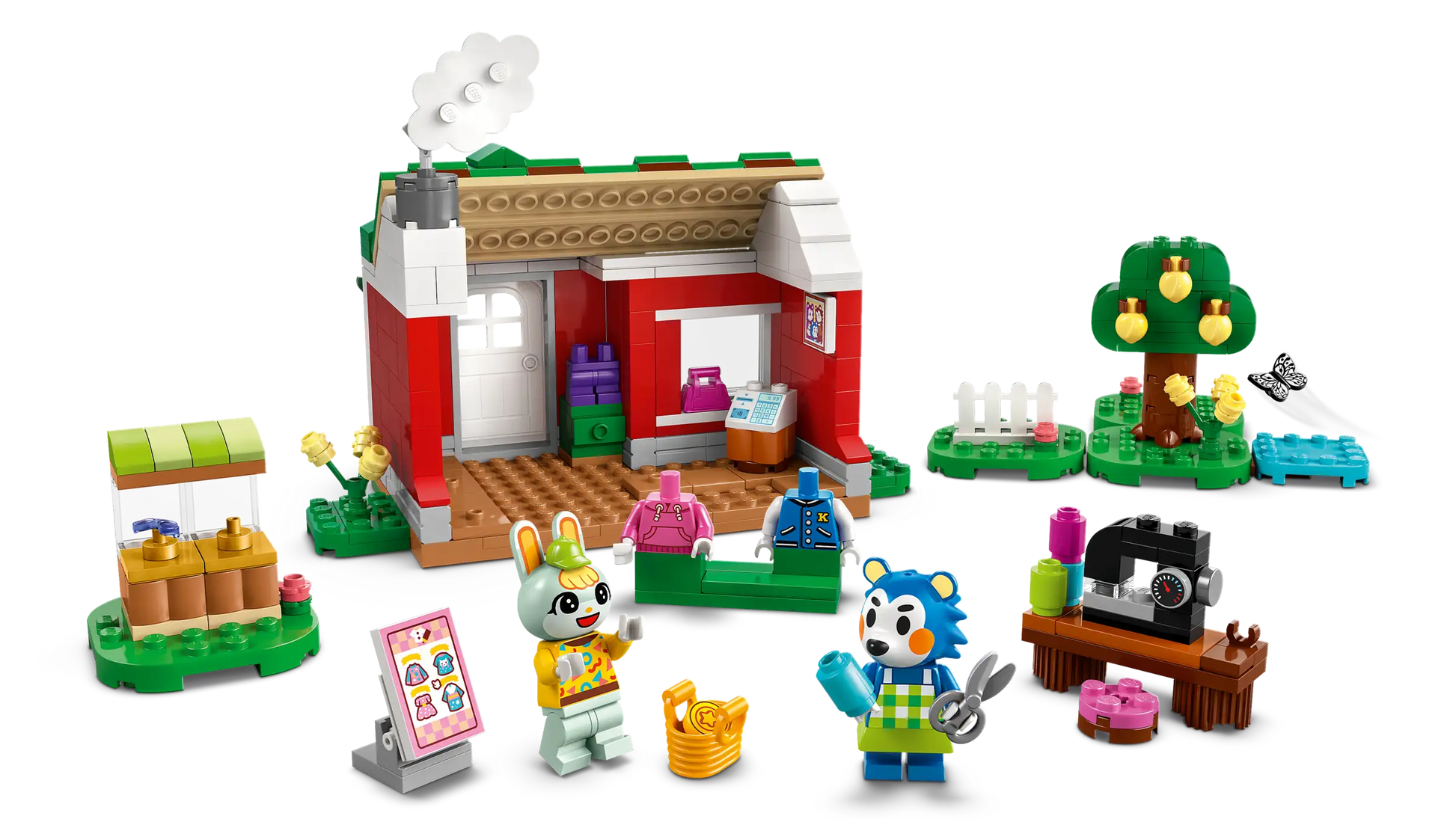 Lego Animal Crossing Able Sisters Clothing Shop 77055
