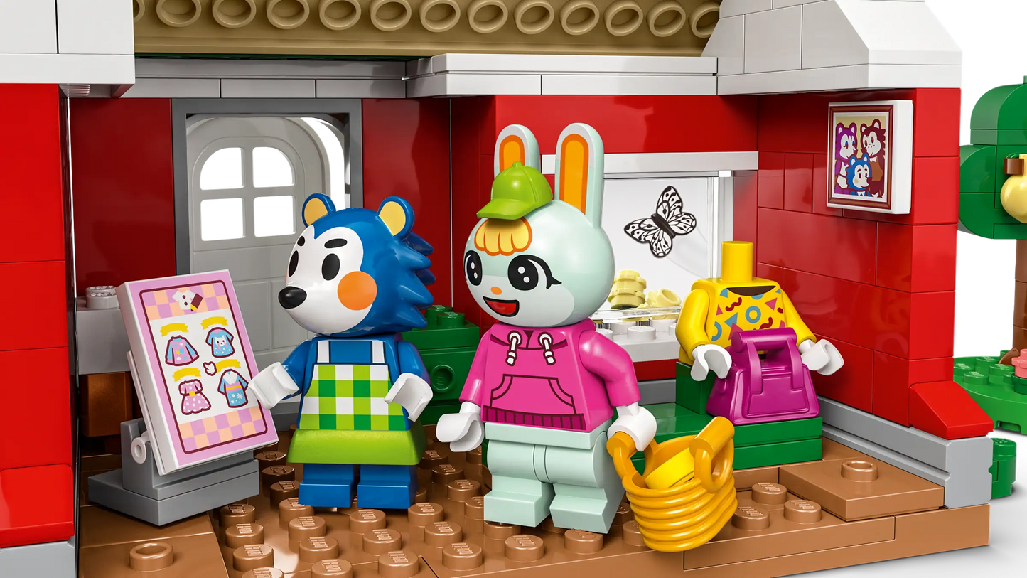 Lego Animal Crossing Able Sisters Clothing Shop 77055