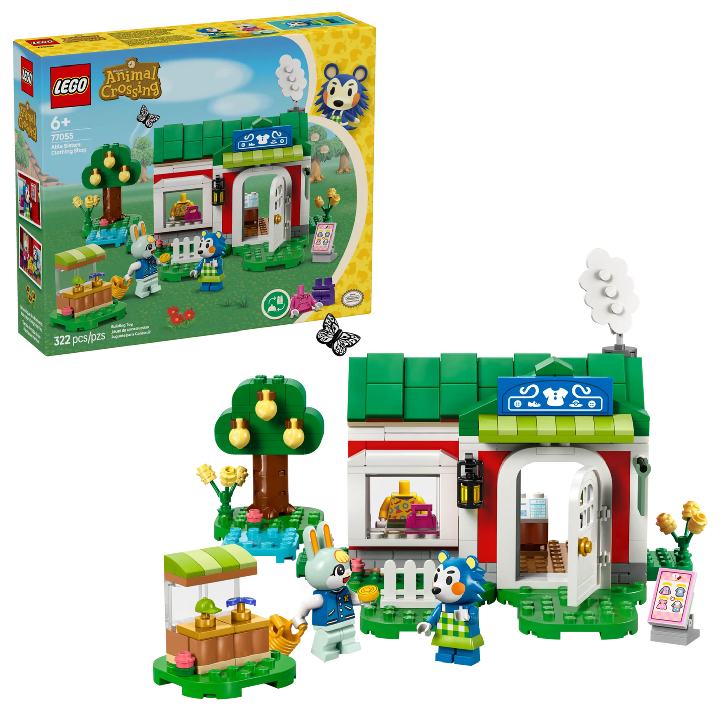 Lego Animal Crossing Able Sisters Clothing Shop 77055