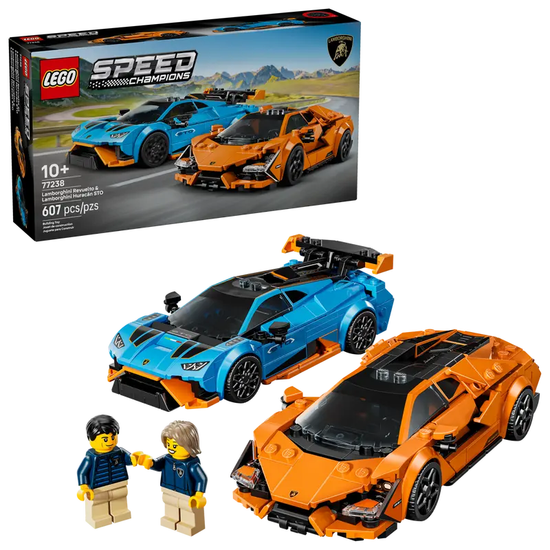 Lego Lamborghini Revuelto & Huracán 
STO Speed Champions