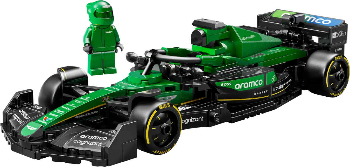 Lego Speed Champions Aston Martin Aramco F1 AMR24 Race Car 77245