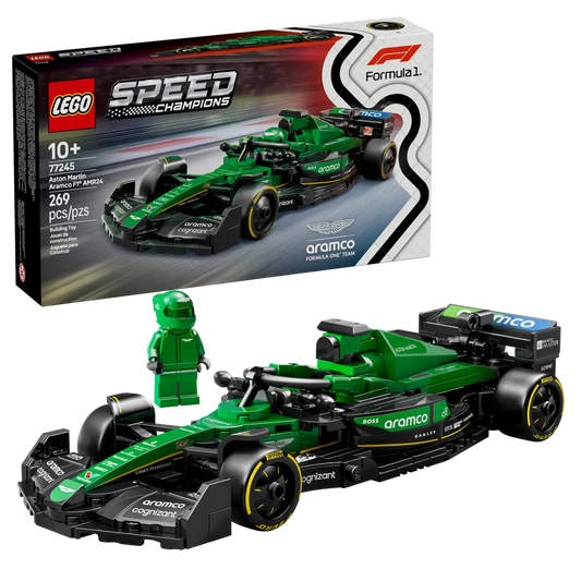 Lego Speed Champions Aston Martin Aramco F1 AMR24 Race Car 77245