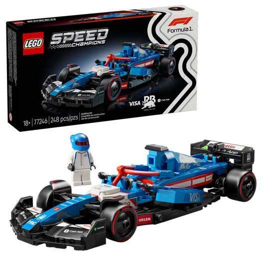 Lego Speed Champions Visa Cash App RB VCARB 01 F1 Race Car 77245