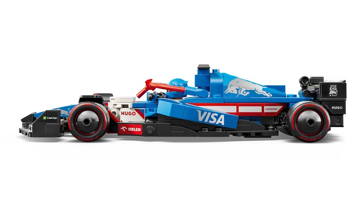 Lego Speed Champions Visa Cash App RB VCARB 01 F1 Race Car 77245