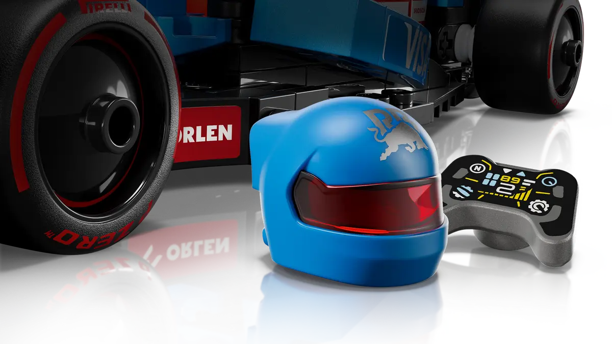 Lego Speed Champions Visa Cash App RB VCARB 01 F1 Race Car 77245