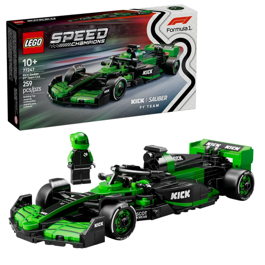 Lego Speed Champions KICK Sauber F1 Team C44 Race Car 77247