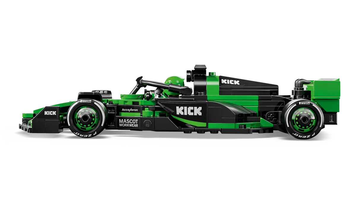 Lego Speed Champions KICK Sauber F1 Team C44 Race Car 77247