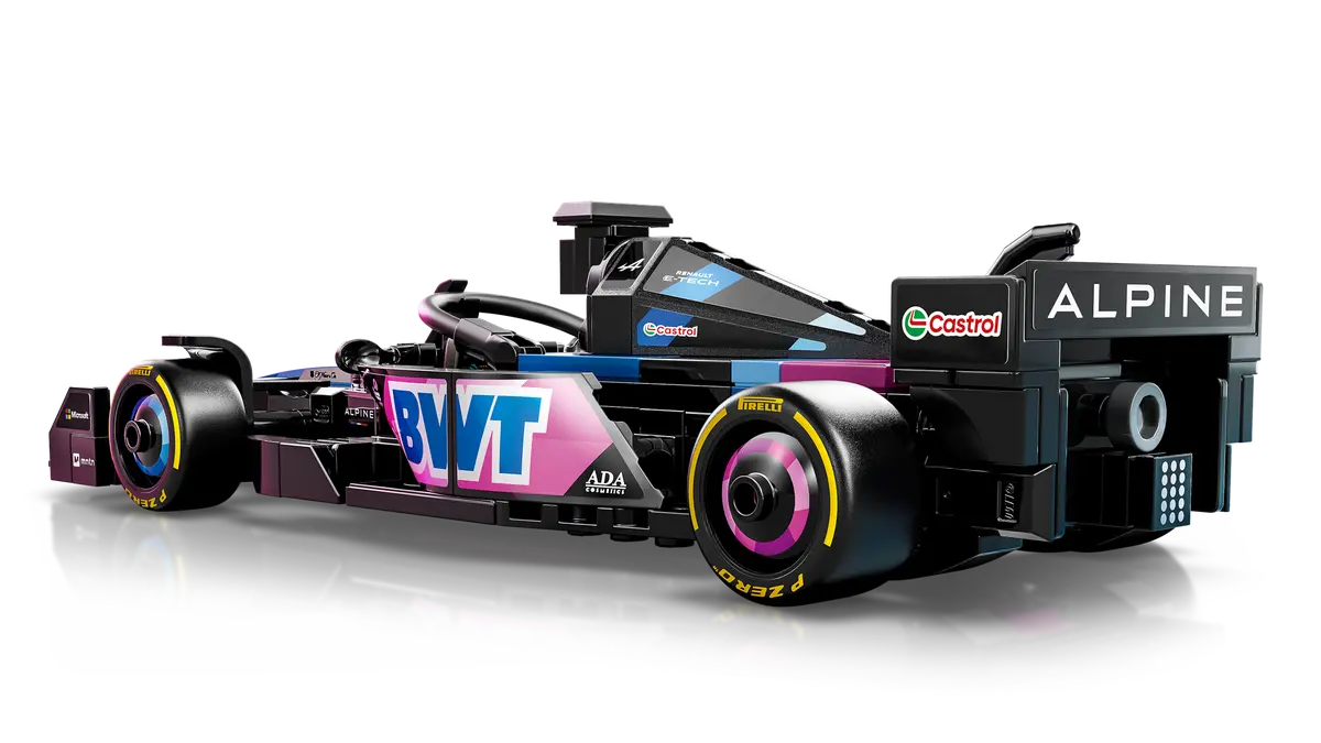 Lego Speed Champions BWT Alpine F1 Team A524 Race Car 77248