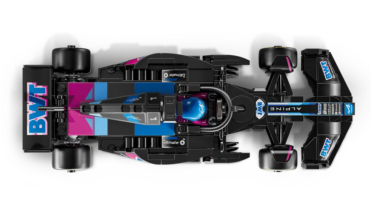 Lego Speed Champions BWT Alpine F1 Team A524 Race Car 77248