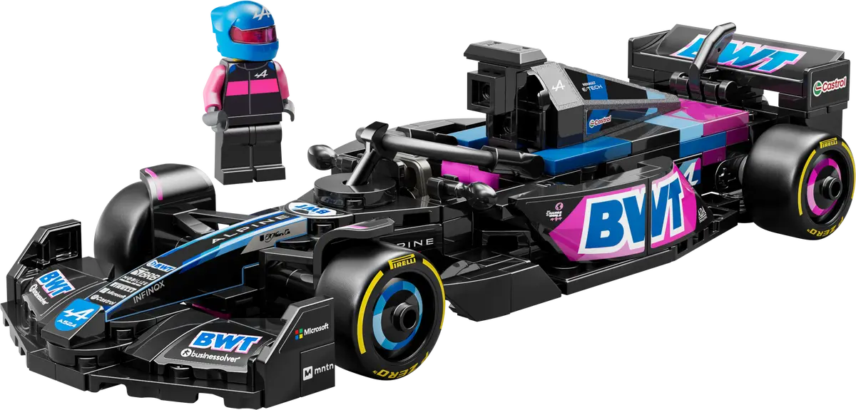 Lego Speed Champions BWT Alpine F1 Team A524 Race Car 77248