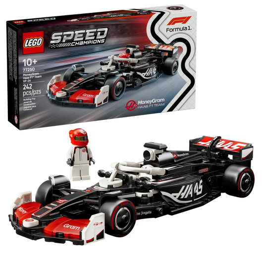 Lego Speed Champions MoneyGram Haas F1 Team VF-24 Race Car 77250