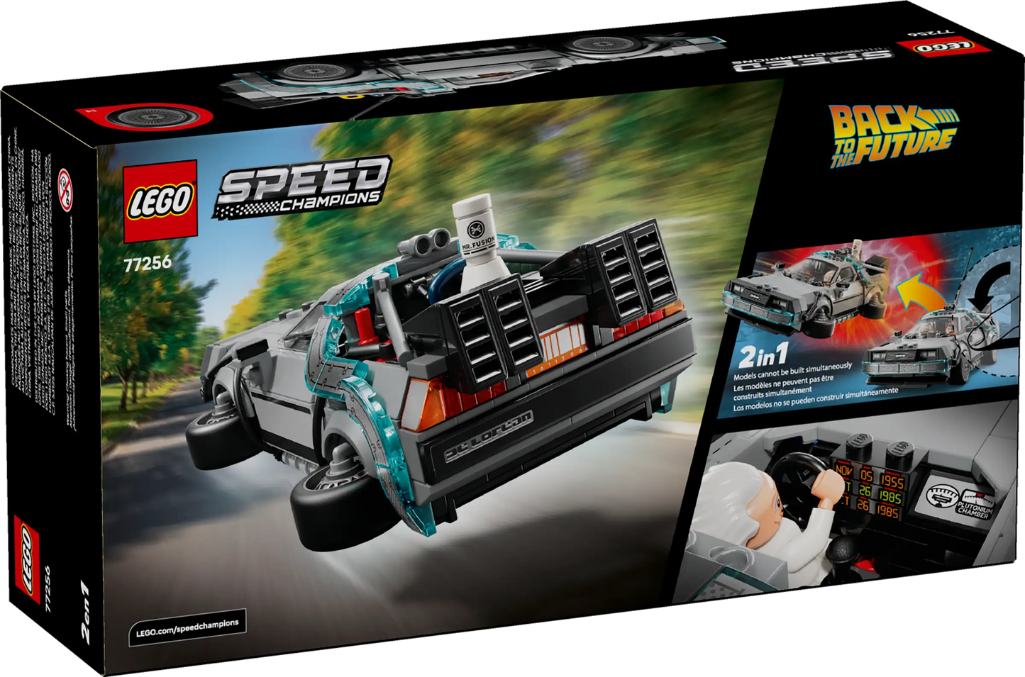 LEGO Speed Champions Time Machine from Back to the Future 77256