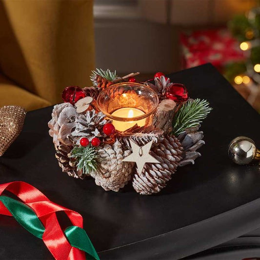 FrostStar Solo Candle Holder - 15cm