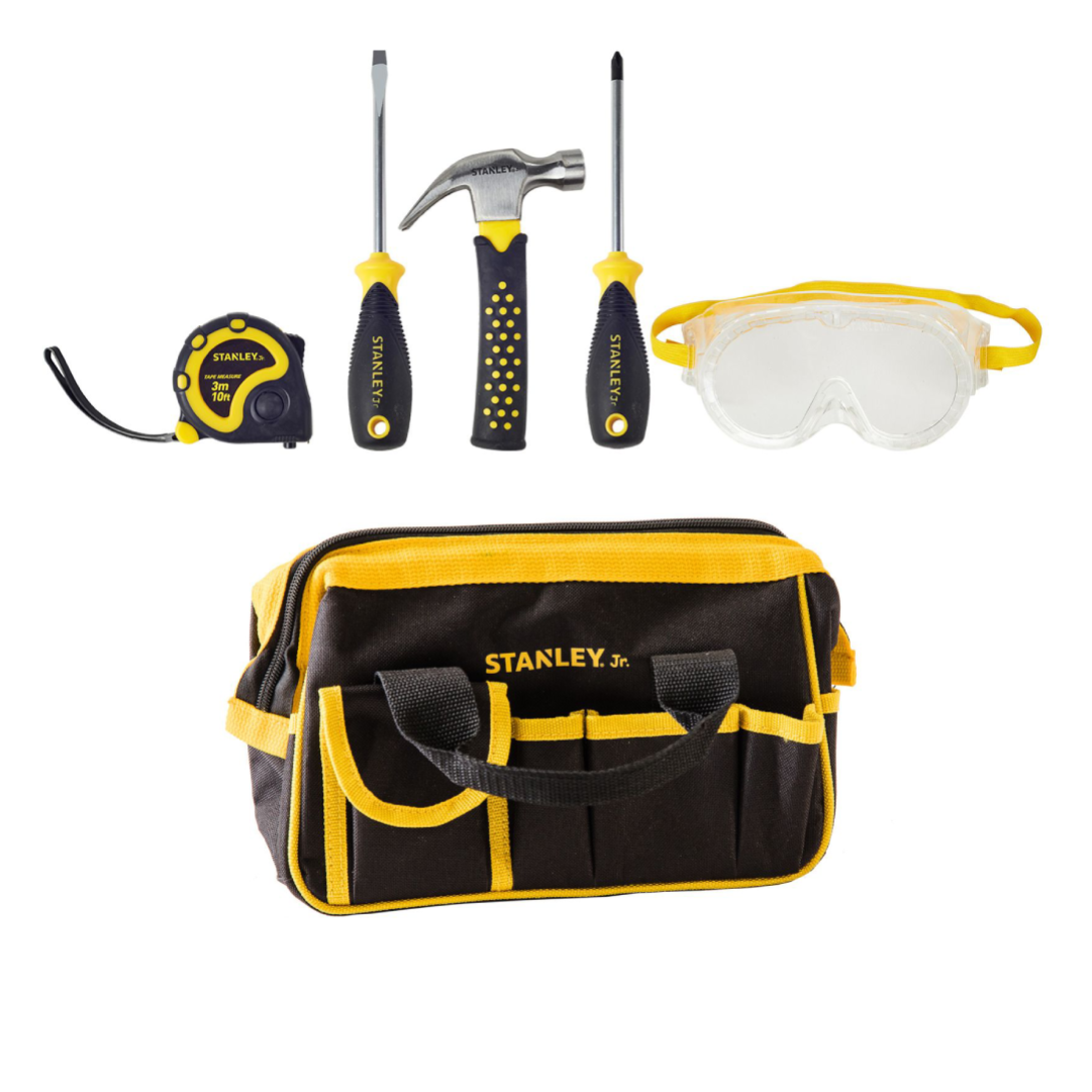 Stanley Jr. Toolbag & 5 Piece Toolset