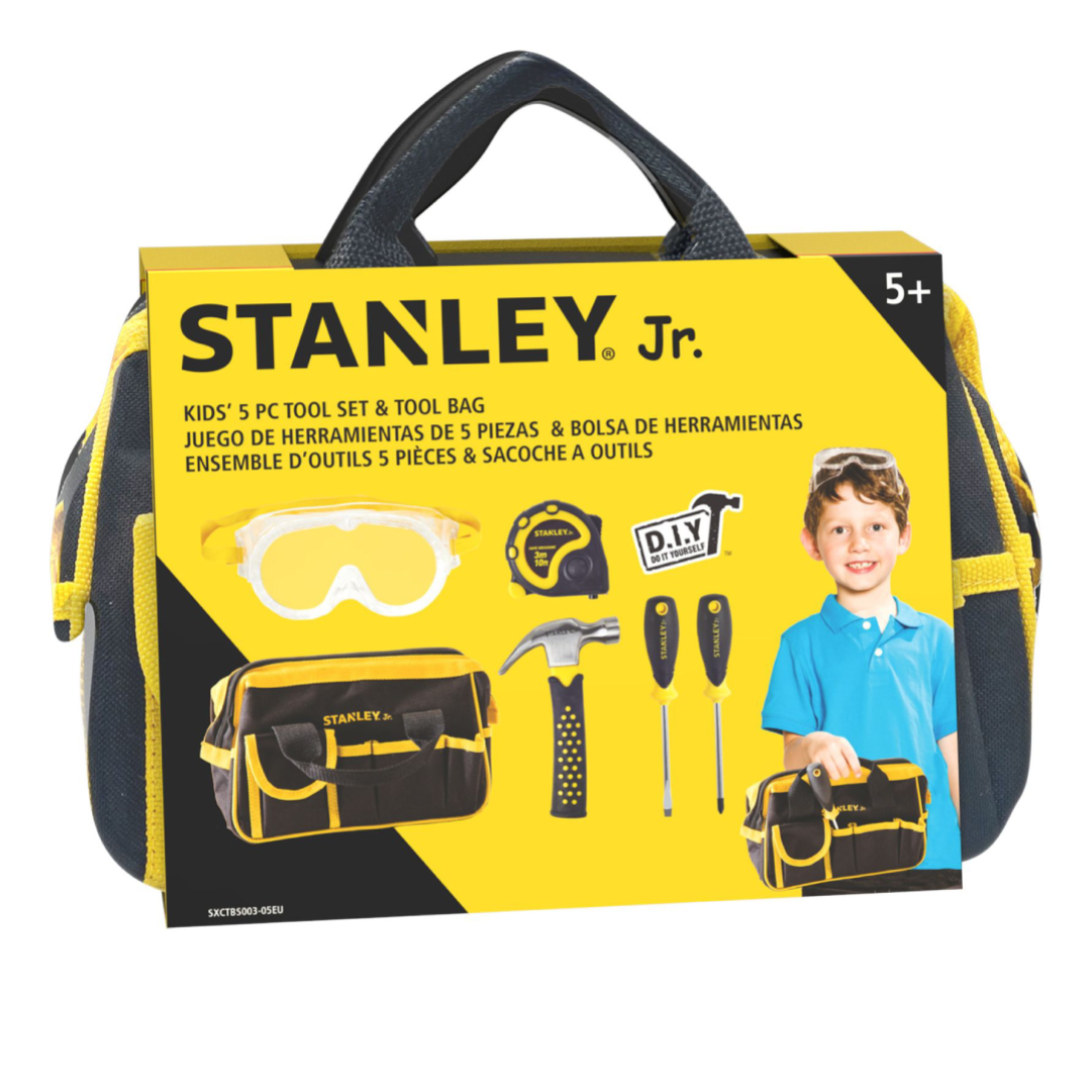 Stanley Jr. Toolbag & 5 Piece Toolset