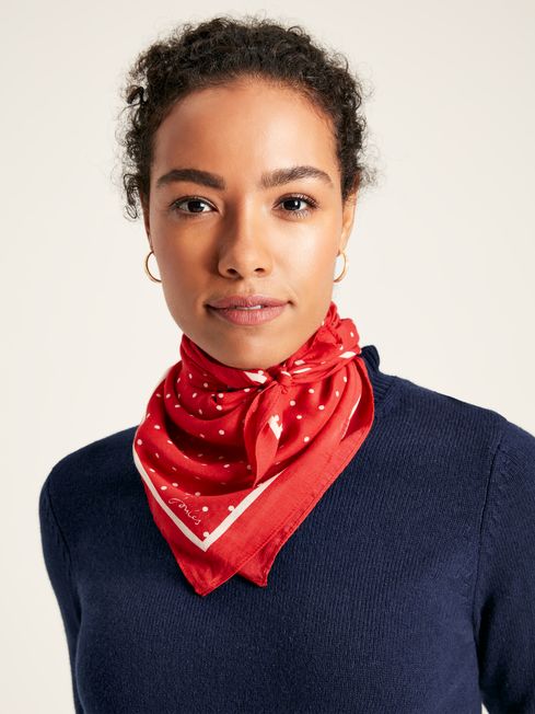 Joules Elsie Square Scarf